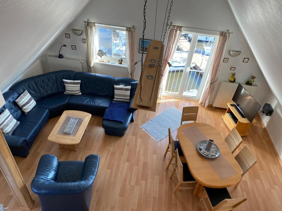 Ferienwohnung Marina Am Ryck Greifswald Dış mekan fotoğraf